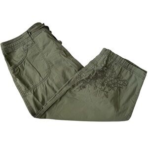 Olive Green Capris
